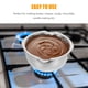 thumbnail image 2 of 1 juego de olla para baño maría, olla de acero inoxidable para derretir chocolate, jabón, cera y velas., 2 of 8