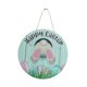 thumbnail image 5 of Letrero colgante de puerta de Feliz Pascua redondo Regalos de Pascua Letrero de casa de madera de Pascua para 35cm, 5 of 9