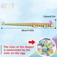 thumbnail image 5 of 12" 3D Printed Dragon with Egg - Unique Easter Basket Stuffer & Christmas Stocking Stuffer - Large Flexible Dragon Fidget Toys - Cool Birthday Gift, 5 of 11