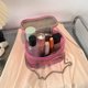 thumbnail image 2 of Bolsa de mensajero para mujer, cadena de PVC transparente, bolsos de gelatina, bolsa de cosméticos (rosa) Likrtyny Para Estrenar, 2 of 9