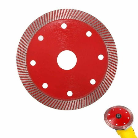 

DTOWER 0.79inch Inner Diameter Lightweight Ultra-Thin Diamond Saw Blade General Purpose Cutting Blade Premium Dry Cutting Continuous Rim Diamond Saw Blade for Marble Ceramics Concrete