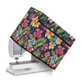 thumbnail image 2 of HELLHERO Tropical Plants Sewing Dust Cover and Carrying Handle 17.7 x 8.6 x 12.5 inches Reusable for Long-Term Travel, 2 of 8