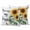 White Yellow, variant on Sunflower Yellow Outdoor Pillow Covers 16x16 Set of 2,Waterproof Patio Throw Pillowcase Protectors,Sunshine Butterfly Farmhouse Wood Brown Decorative Pillow Shams Cushion Covers for Seat Bed Couch