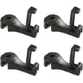 thumbnail image 1 of Car Seat Headrest Hooks with Phone Holder, 4 Pack Universal Vehicle Back Seat Hanger 360° Rotation Holder Hook, Backseat Car Organizer for Bag Purse Cloth Grocery, 1 of 5