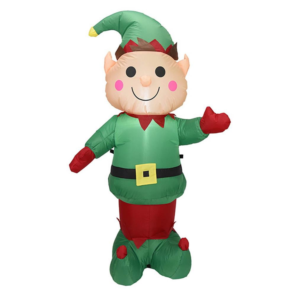 IMSHIE Lighted Christmas Inflatable Elf, Inflatable Christmas Elf with
