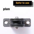 thumbnail image 1 of Felwors Silent Fixed Pulley, Hoisting Wheel, Ground Wheel, Wire Rope Guide Wheel, 1 of 9
