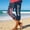 Navy, variant on Capri Leggings for Womens Polyester,Spandex Navy,2XL