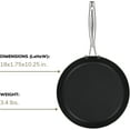 thumbnail image 4 of Scanpan PRO IQ Non-Stick Omelet Fry Pan, 10.25", Black, 4 of 5