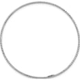 thumbnail image 2 of 10K White Gold 1.5Mm Diamond-Cut Slip-On Bangle Bracelet (Width 1.5) (Length 8) - Jbsp, 2 of 5