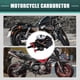 thumbnail image 2 of Universal 21mm Motocicleta Carburador para 50cc a 100c Negro Rojo, 2 of 7