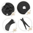 thumbnail image 2 of Beard Mustache Scissors and Comb Kit with PU Storage Bag, Rounded Safety Nose Hair Scissor for Men and Women Care Grooming, Ear Trimming Tool, Shears for Personal Grooming, Cutting & Styling, 2 of 7