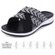 thumbnail image 2 of Sandalias planas con tiras cruzadas para mujer cómodas antideslizantes para fiestas y vacaciones, 2 of 9