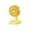 Yellow, variant on MOAOASPER Student Dorm Desk Fan, Office Desktop Mini Cooler, Perfect for Kids Room Decor and Travel Use