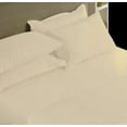 thumbnail image 2 of Pacific Linens Cal King Bed Sheet Set | Poly-Cotton Blend | Hypoallergenic | Wrinkle & Fade Resistant | Ivory, 2 of 3