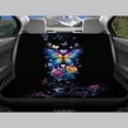 thumbnail image 6 of Pzuqiu Butterfly Musical Note Car Seat Covers 3 PCS Car Seat Covers Full Set Lightweight Easy to Install Suitable for Truck Sedans, 6 of 10