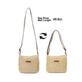 thumbnail image 3 of Luxtrada Summer Straw Crossbody Bag Women Beach Woven Shoulder Handbag Purse For Women (Beige), 3 of 9