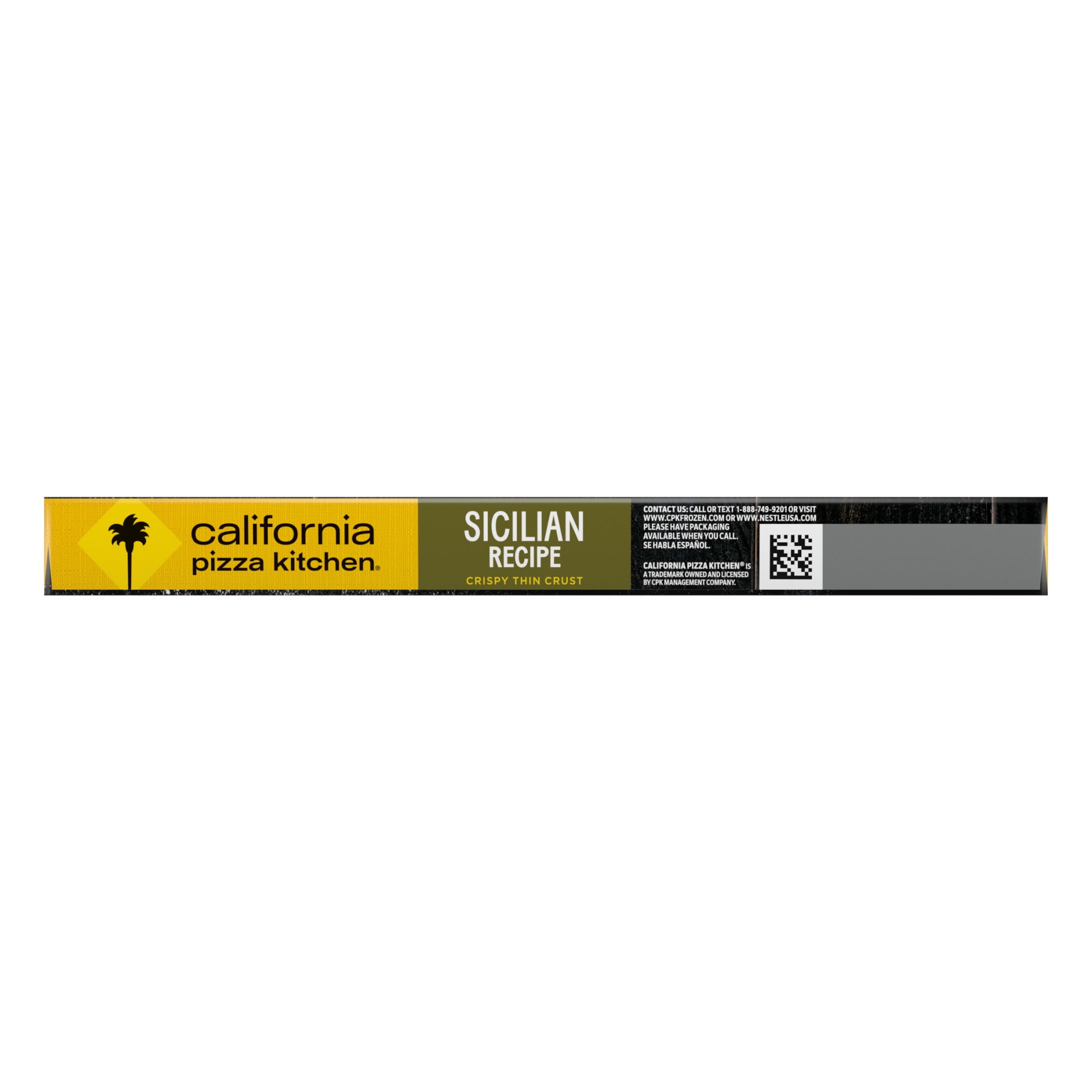 California Pizza Kitchen Sicilian Thin Crust Pizza, Marinara Sauce, 15.5 oz (Frozen)