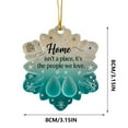 thumbnail image 3 of JWshufel Sea Glass Christmas Ornaments for Trees and Wreaths Handmade Decorations with Easy Hanging Suit Gift for Enhancing Holiday Decor with Style 3.9in Blue, 3 of 8