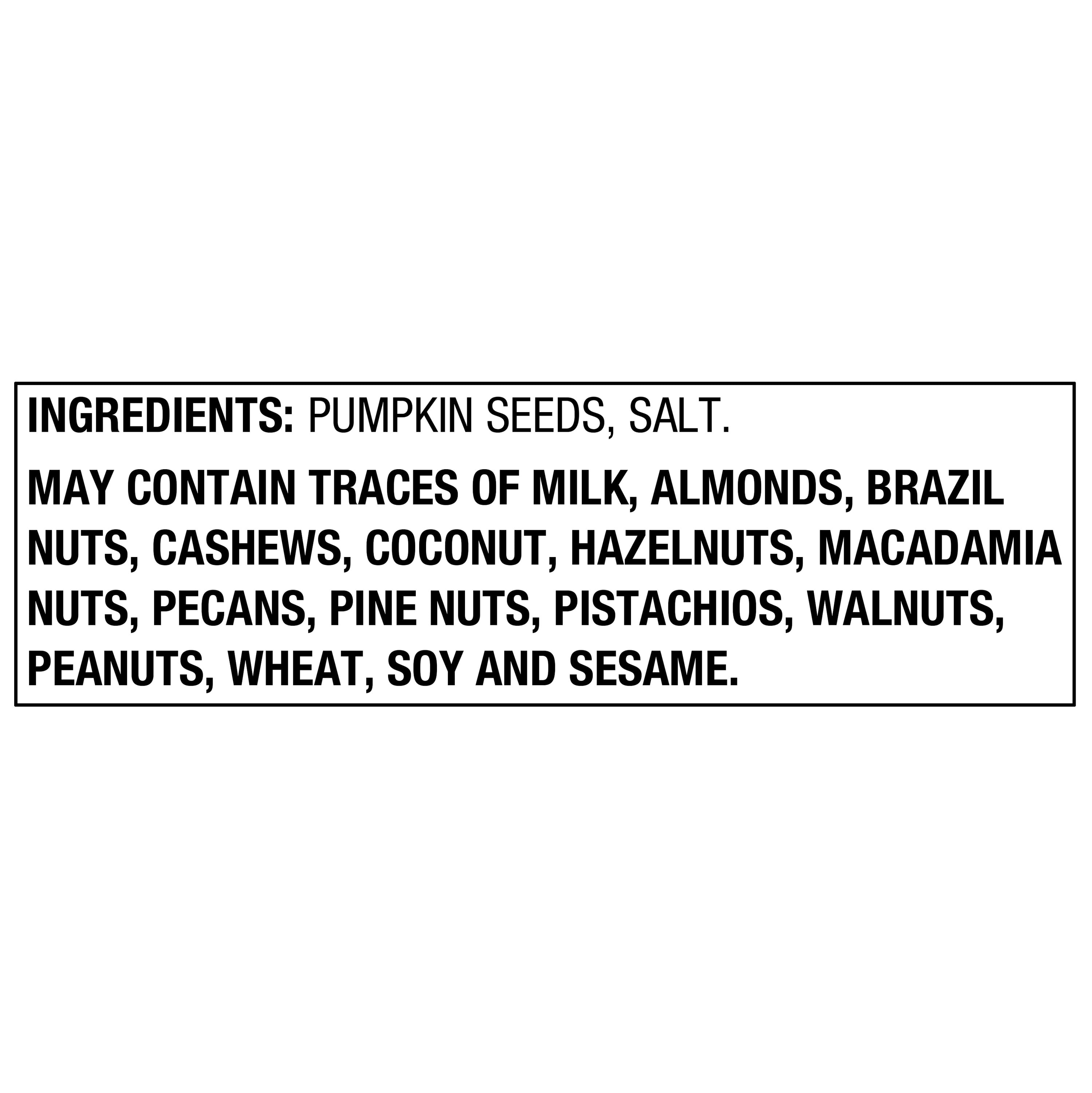 Great Value Roasted & Salted Pumpkin Seeds, 5 oz