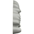 thumbnail image 3 of Ekena Millwork 2 1/2"W x 6 1/4"H x 5/8"P Hillsborough Onlay with Scroll, Left, 3 of 6