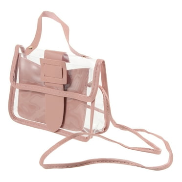 Clear Shoulder Bag Fashion Clear Purse Bag Concert Clear Bag Novelty Crossbody Bag Women Clear Bag