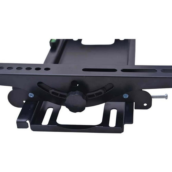 HEALEEP 1Pack Fixed Mounting Bracket Monitor Wall Mount Metal Black Tilt Adjustment for Homeowners
