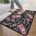 thumbnail image 4 of Pioneer Flower Floral Print Pattern Door Rugs,Washable Non Slip Door Mats Indoor,Decorative Door Mats,Entry Mat Indoor for Entrance,Bedroom,Kitchen,Bathroom,30"x17", 4 of 6