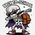 thumbnail image 3 of CafePress - Back To School Kids Baseball T Shirt - Kids Cotton Baseball Jersey, 3/4 Sleeve Shirt, 3 of 4