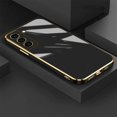 thumbnail image 5 of Luxury Plating Square Phone Case For Samsung S22 Ultra S23 S21 Plus s21 FE Case Cover For Galaxy S 21 S22 S20 FE Silicone Case, 5 of 5