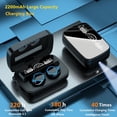 thumbnail image 2 of Wireless Bluetooth 5.0 Earphones TWS Wireless Headphone HIFI In ear Earbuds Sport Running Headset with Mic 3500mAh charging box, 2 of 7