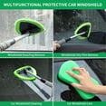 thumbnail image 4 of Windshield Cleaner Tool - Portable Car Interior Cleaning Kit with Extendable Handle, 4 Microfiber Towel Pads, Auto Glass Wiper for Windshield, Trucks, SUVs, RVs, and Home Windows, 4 of 14