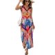 thumbnail image 1 of Vestido De Noche De Lujo Sin Mangas Para Mujer, Colorful Heart Vestido De Fiesta, 1 of 5