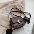 thumbnail image 1 of Bolso cuadrado pequeño popular Bolso cruzado de moda que combina con todo Bolso pequeño Bolso de hombro texturizado de moda para mujer, 1 of 6