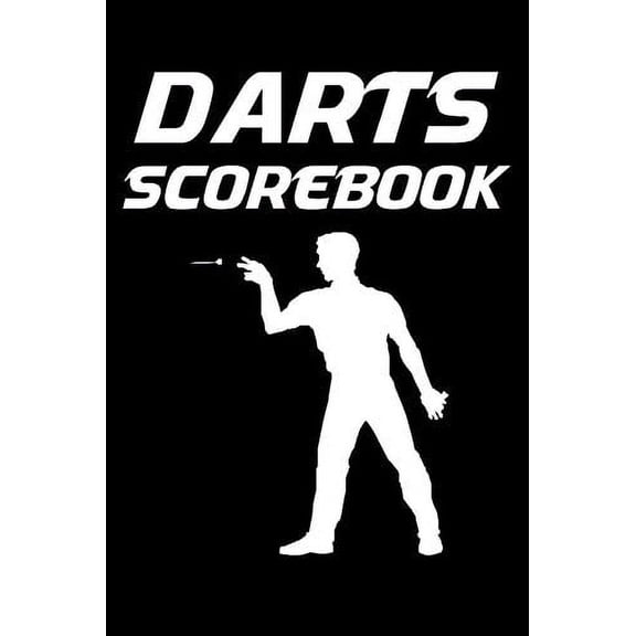 Darts Scorebook: 6x9 Darts Scorekeeper with Checkout Chart and 100 Scorecards
