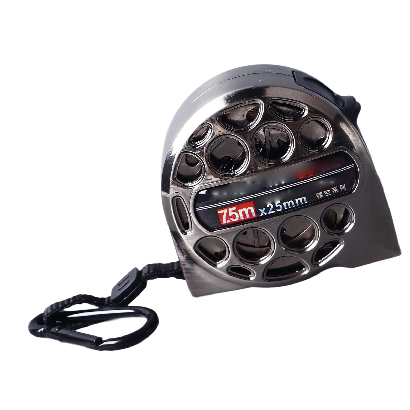 7.5m Lockable Tape Measure, 25mm Wide, Durable ABS  Carbon Steel for DIY, Woodworking  Engineering