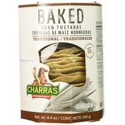 Charras Baked Tostadas, Natural, 8.5 Ounce (Pack of 8)
