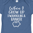 thumbnail image 4 of Inktastic Banker Future Job Boys or Girls Baby Bodysuit, 4 of 5