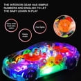 thumbnail image 4 of onlyliua Liquidación de Rebajas de Hoy Juguete para Niños con Luces Intermitentes, Transparente, Colorido, Led, Música, Engranaje Mecánico, Coche, Modelo Luminoso, Regalo, 4 of 7