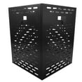 thumbnail image 5 of 50 Gallon Burn Barrel for Outside - Heavy Duty Burn Cage Incinerator for Paper, Leaf, Yard Waste & Trash with Low Smoke Design, Fire Pit & Steel Drum Burn Box, 5 of 11