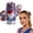 Blue, variant on Patriotic Glitter Stick, Red White Blue Body Hair Sparkle, USA Flag Glitter for Summer (Blue)
