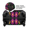 thumbnail image 4 of Bixox Washable Colorful Floral2 Printed Luggage Cover, Fashion Suitcase Protector Fits for Large luggage, 4 of 8