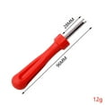 thumbnail image 3 of 2Pcs Auto Car Bicycle Slotted Handle Tire Valve Stem Core Remover Install Tool, 3 of 6