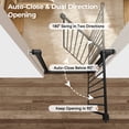 thumbnail image 6 of Pet Gate, Caveen 29.5''-32.2''Dog Gates for Stairs & Doorways, Gate for Ages 6 to 36 Months, Black, 6 of 8