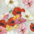 thumbnail image 2 of Swatland, Sally 12x12 White Modern Wood Framed Museum Art Print Titled - Confetti Flowers II, 2 of 4