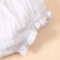 thumbnail image 3 of IROINNID Infant Girl's Summer Bow-knot Suspender Tops Shorts Clothes Set, 3 of 7