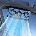 thumbnail image 2 of Solar Powered Auto Window Cooler Car Ventilator 3 Fans Car SUV Cool Fan Cooler Promoting Air Circulation, 2 of 6