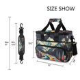 thumbnail image 3 of FORMRS Insulated Cooler Bag 24 Cans Capacity Soft Leakproof Lunch Box with Side Pockets, Evening Mountain Road, 3 of 7