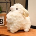 thumbnail image 2 of EclipseJewels Sheep Plush Stuffed Toy - Cute Realistic Lamb Doll Soft Stuffed Animal for Children's Comfort, Perfect Birthday Gift for Kids,White, 2 of 8