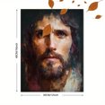thumbnail image 3 of Jesus Christ Religious Oil Painting Canvas Art，Spiritual Home Decor, 3 of 8
