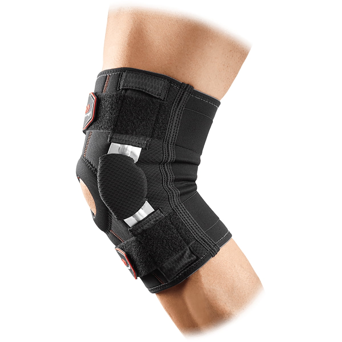 McDavid Adjustable Knee Brace With Dual Disk Hinges, Adult XXL, Black